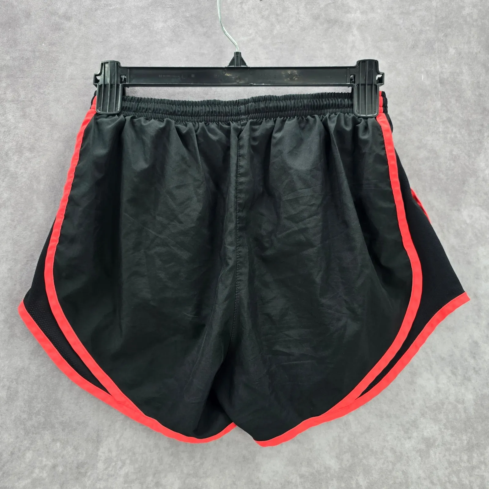 Nike Black Pink Stripe Pull On Athletic Active Running Pants Shorts Small - Image 2
