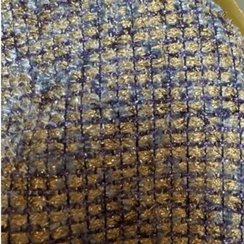 NEW J. Crew sz 00 Womens‎ Tweed Purple Metallic Full Zip HighWaist Pencil Skirt - Image 10