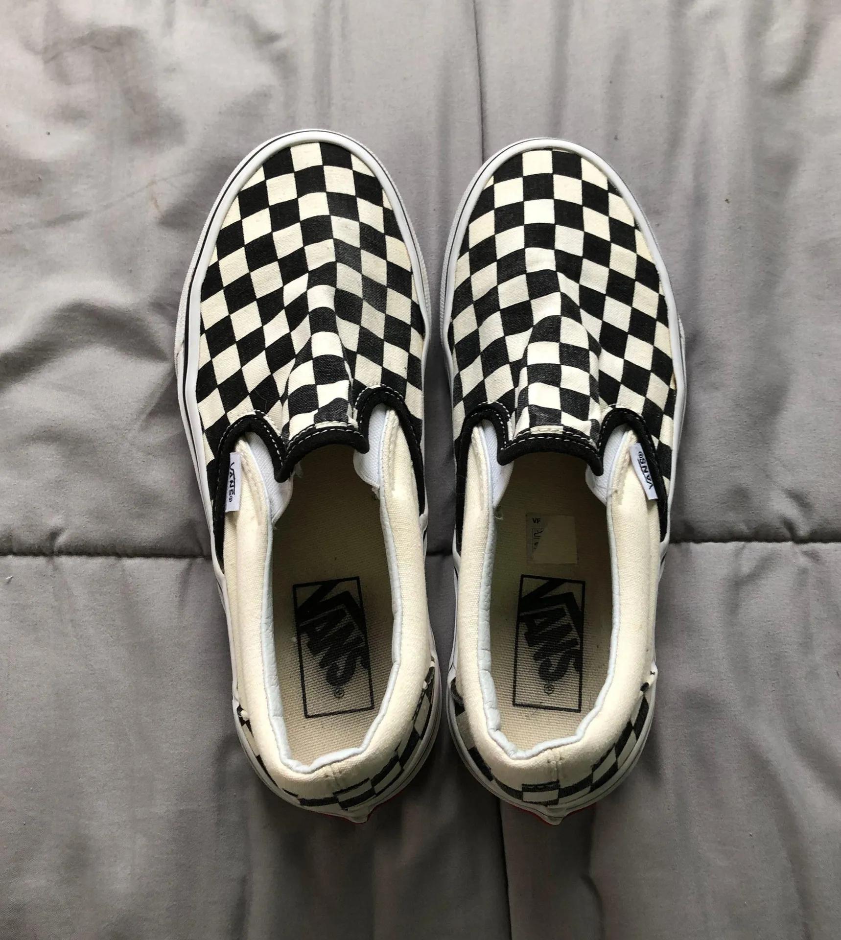 Vans Black Checkered Slip-On - Image 5