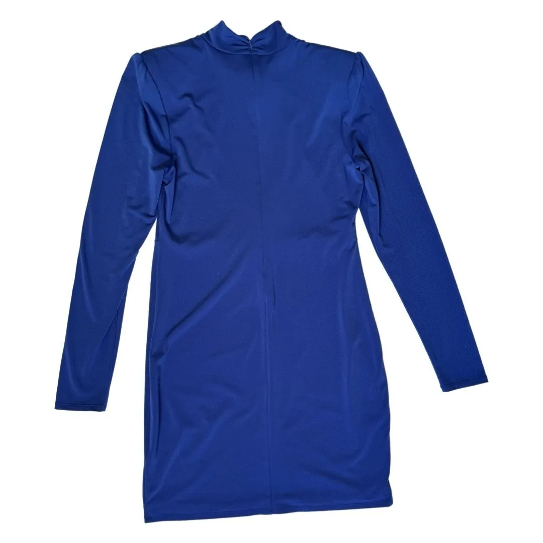 Marciano Los Angeles Blue Women's Bodycon Long Sleeve Dress Size US L EU 44 - Image 2