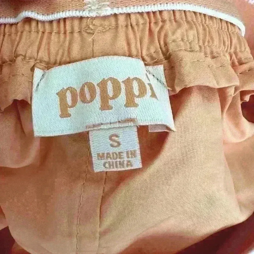 Drink Poppi Merch Orange Elastic Waist Boxer Shorts Size S - Image 4