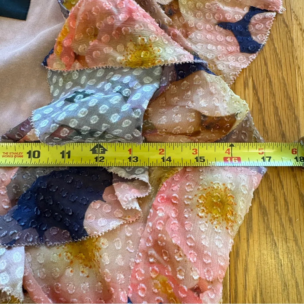 Le Superbe Major Flirt Pettys Wildflowers Dress Size 6 MSRP‎ $495 small flaw Pink - Image 12