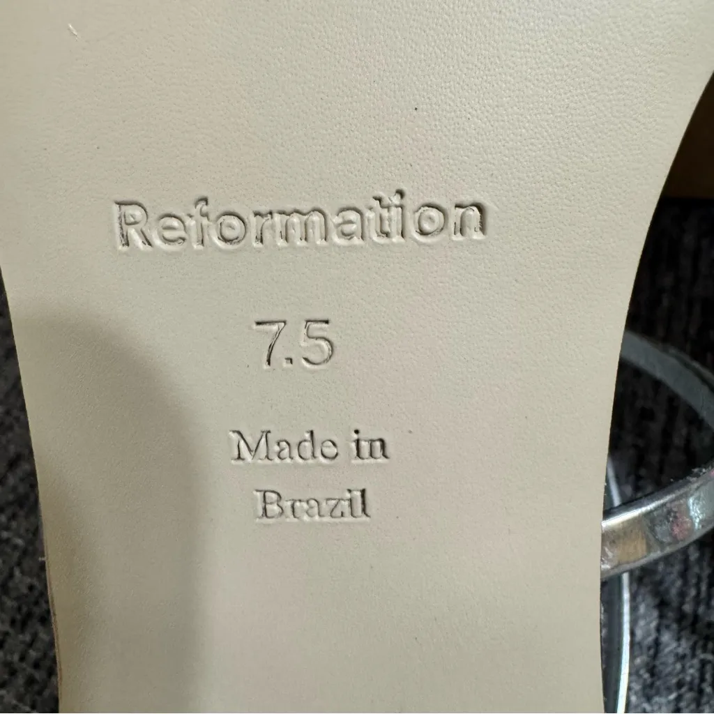 Reformation Women’s Maya Bow Flat Sandals - Image 14