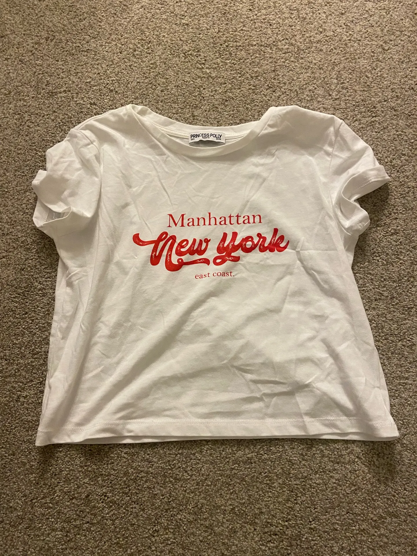 Princess Polly New York Baby Tee - Image 4