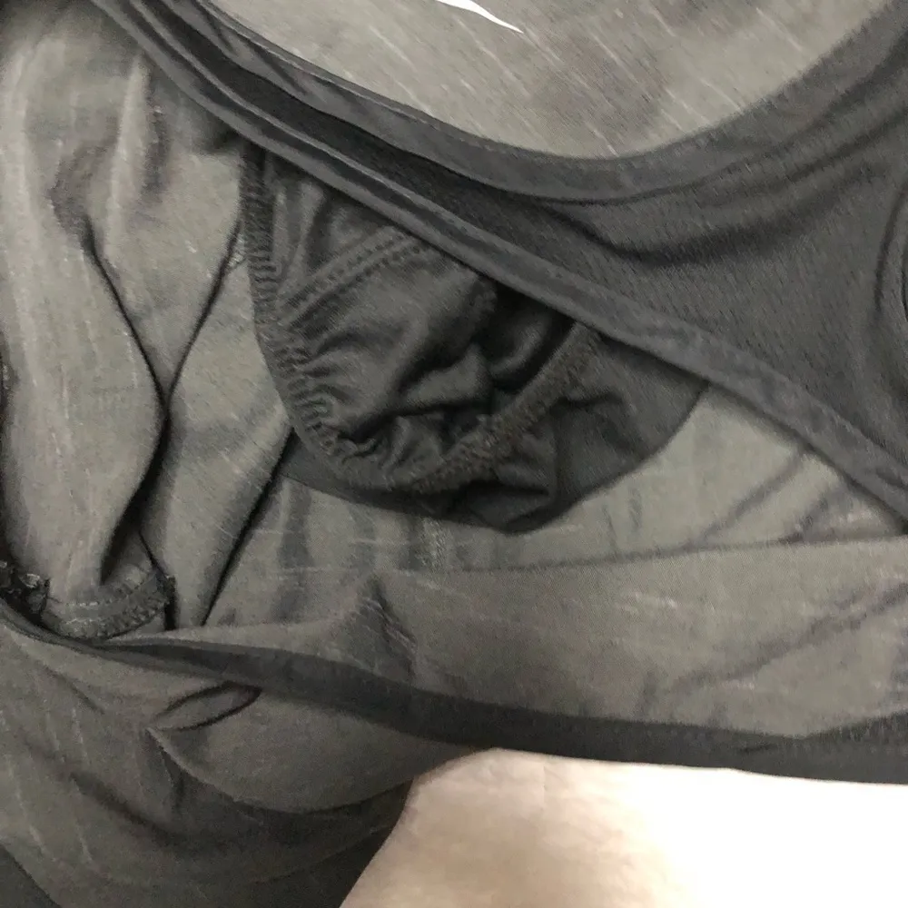 Nike Grey & Black Dri Fit Activewear Running Shorts Size Medium - Image 7