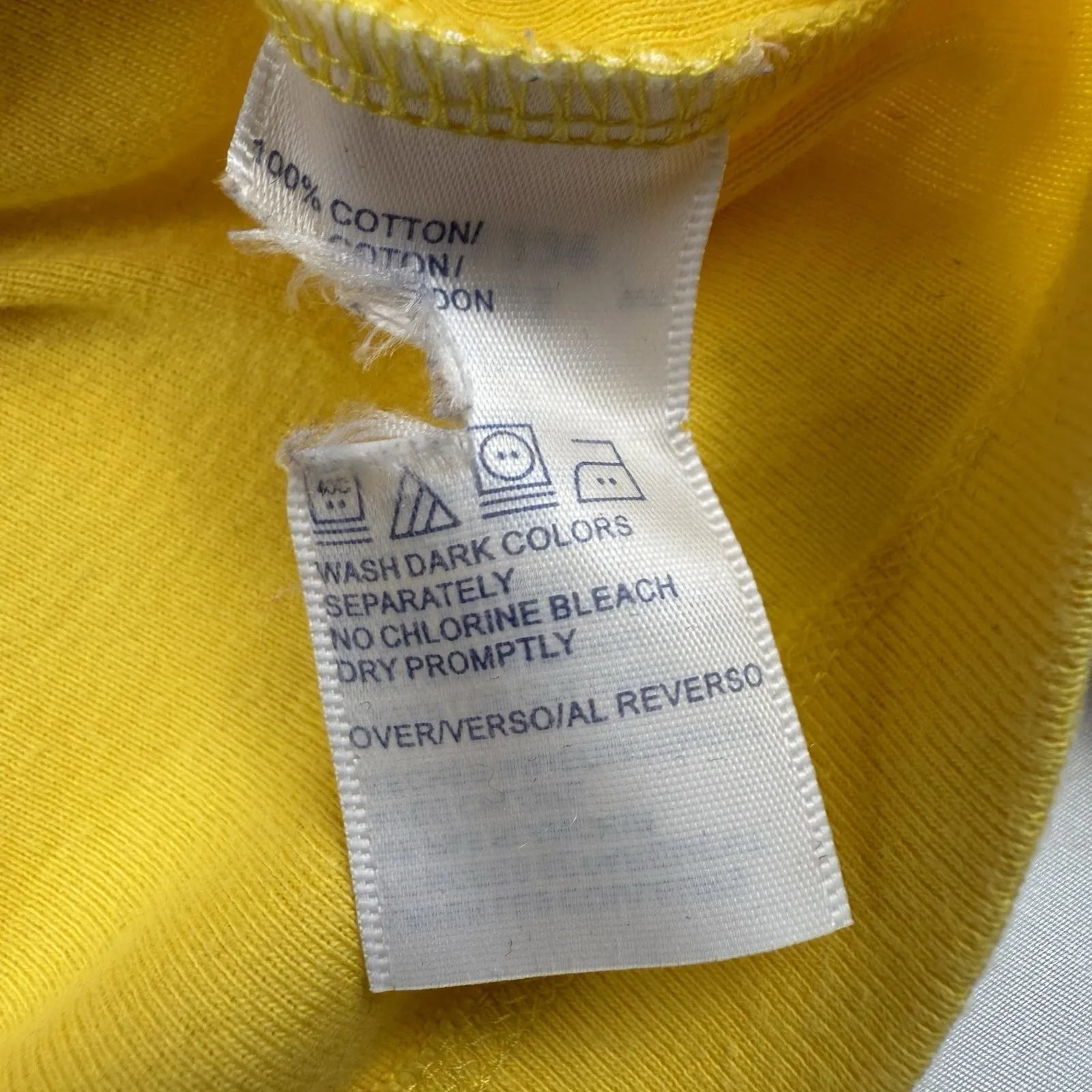 Vintage Tommy Hilfiger Womens Size Medium Yellow Polo Shirt Collared Long Sleeve - Image 6