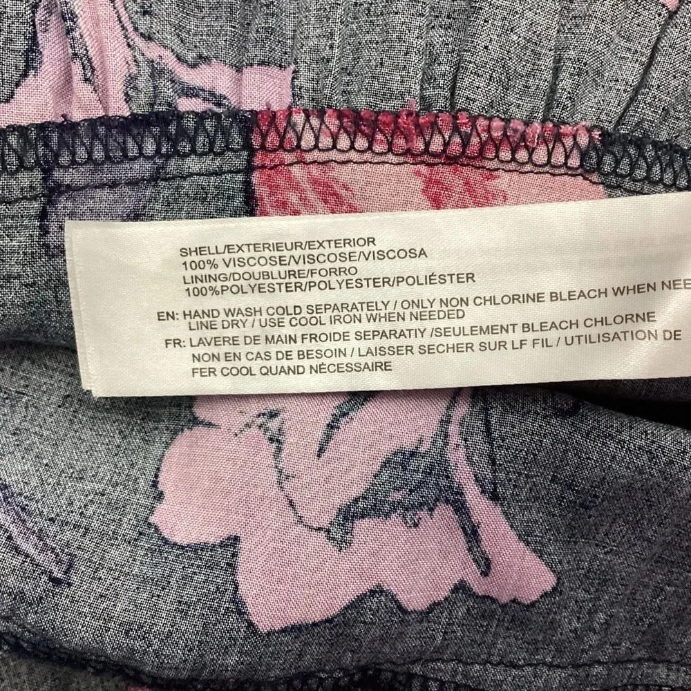 Band Of Gypsies Floral Maxi Dress Size Large - Image 9