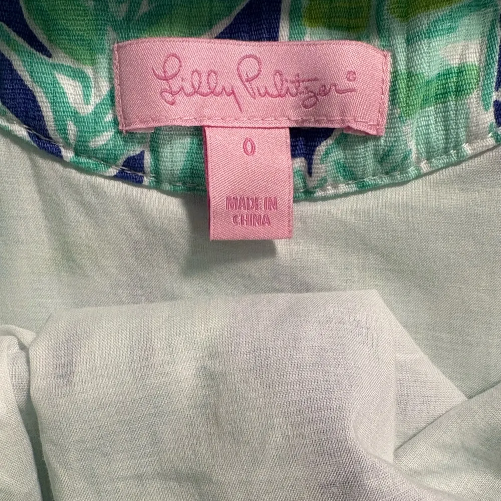 LILLY PULITZER Koala Of The Wild Lea Shift Racerback Dress size 0 Poolside Blue - Image 10