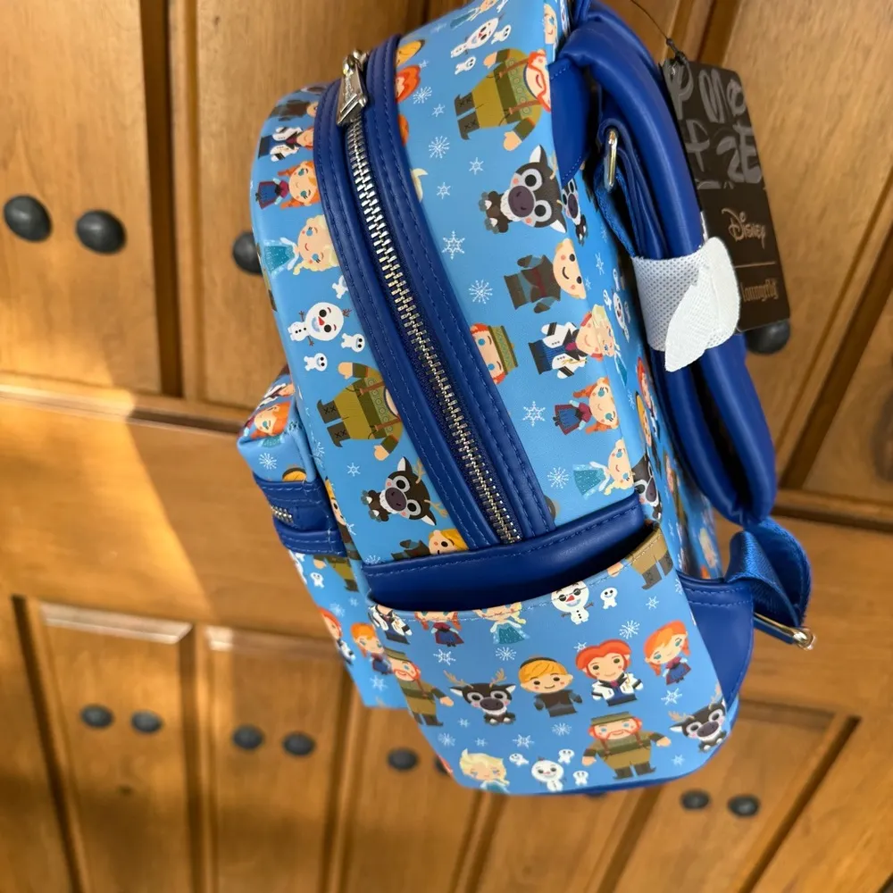 NWT Loungefly‎ Disney Frozen Chibi backpack - Image 5