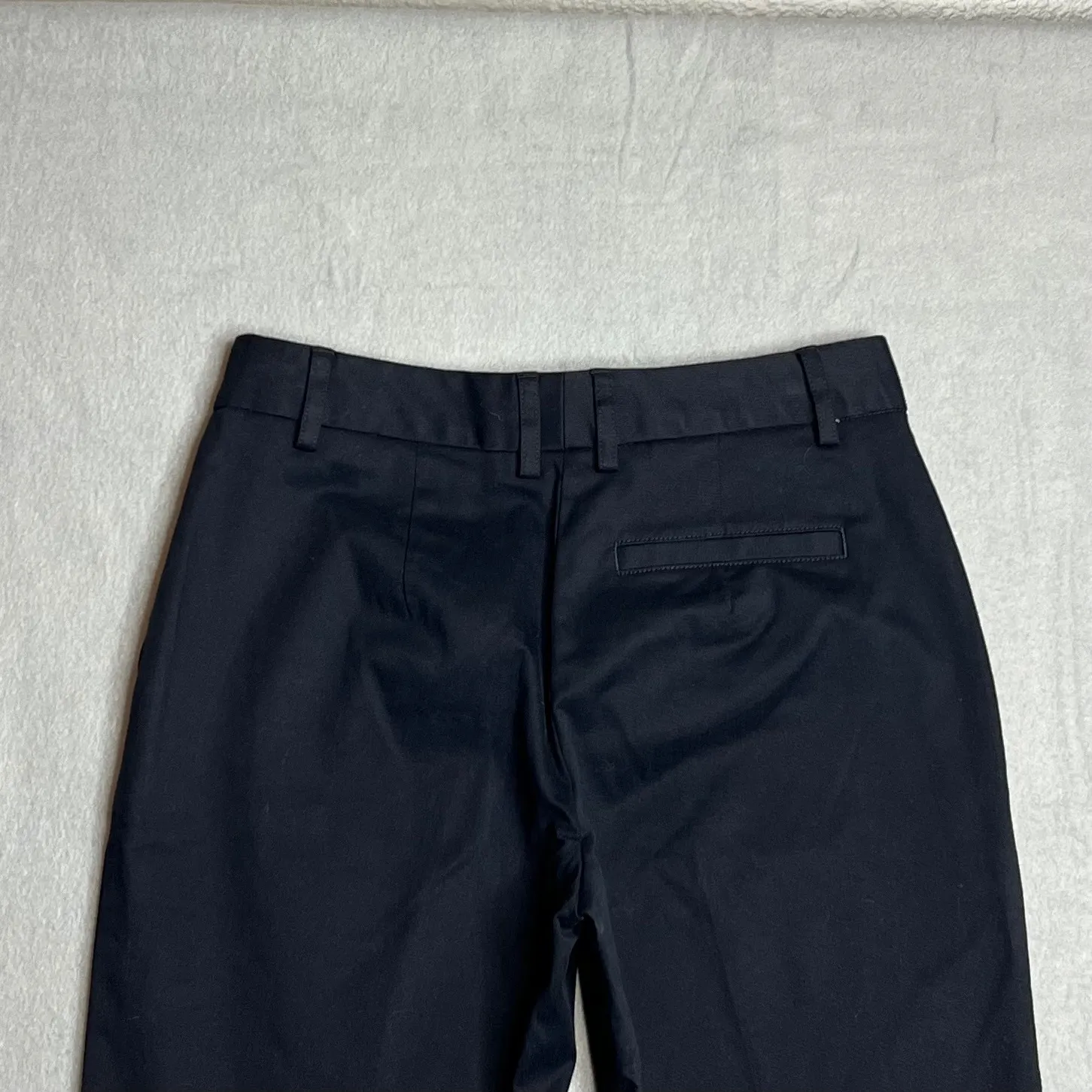 Talbots Petite Navy Blue Trousers Dress Pant Size 2 Flat Front Career Office NEW - Image 7