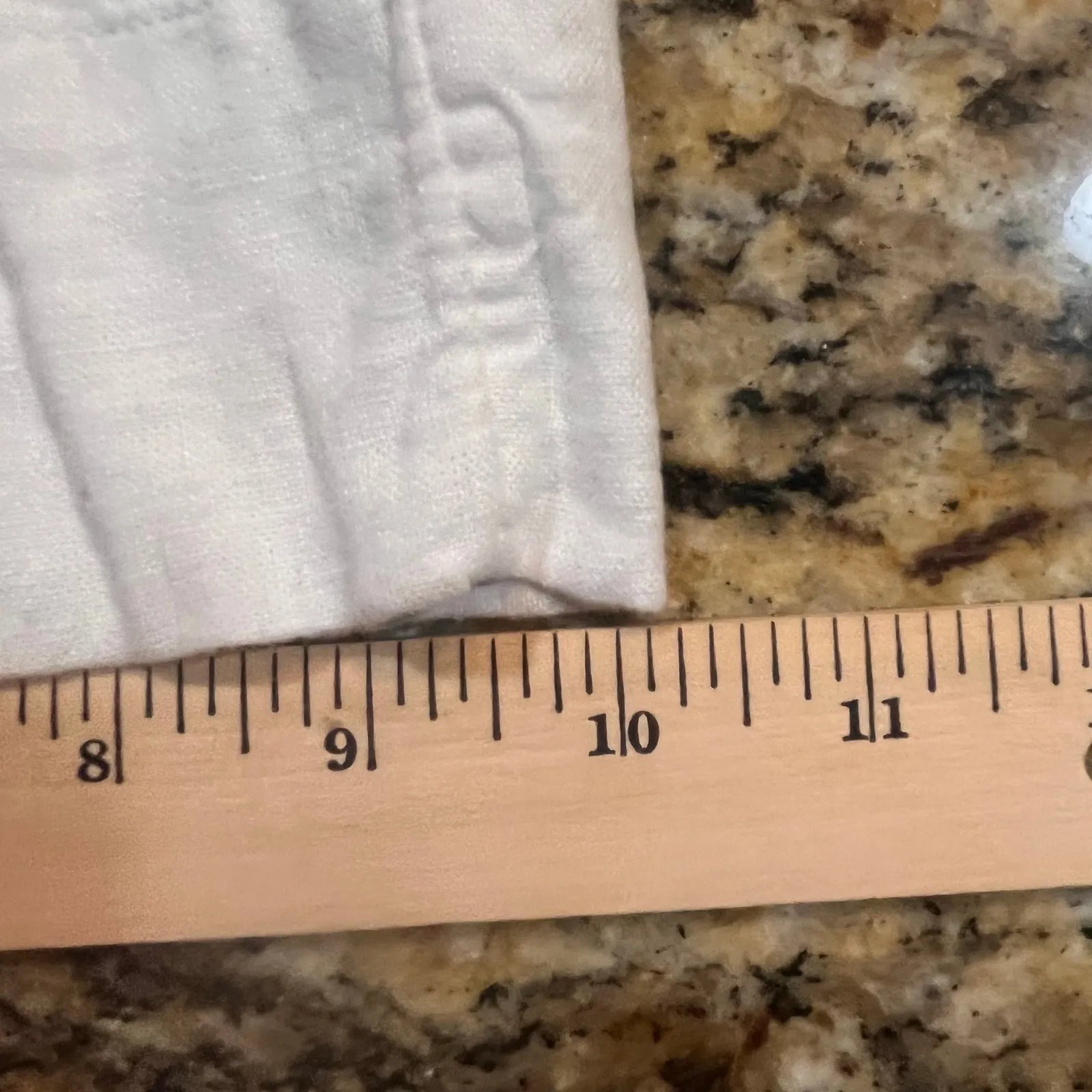 Abercrombie & Fitch Linen Pants S White Wide Leg Summer Beach Linen Blend - Image 6