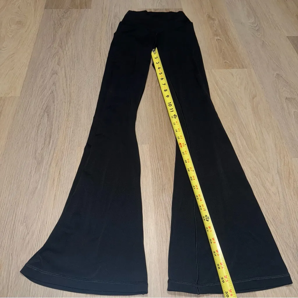 OFFLINE By Aerie Real Me High Waisted Crossover Flare Legging in Black - Small - Image 7