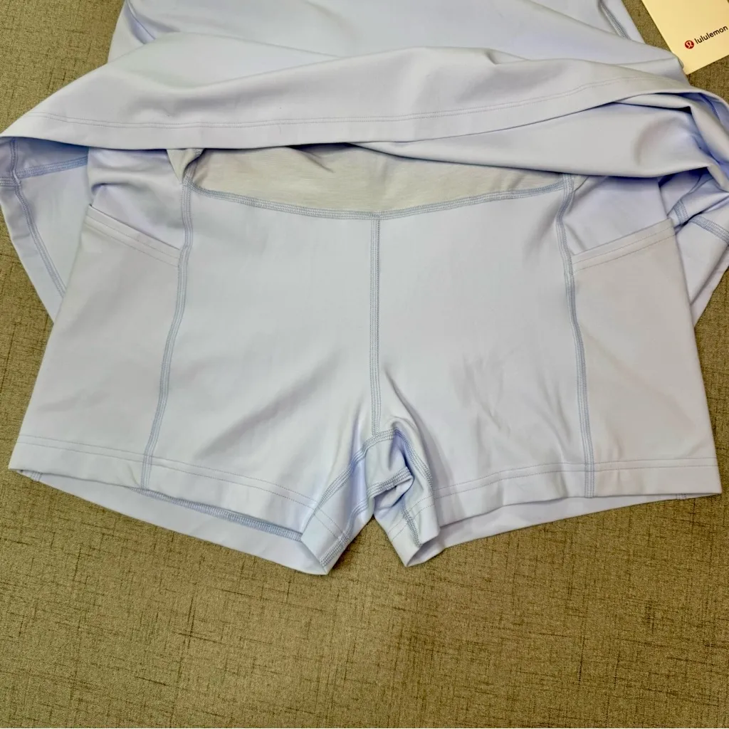 Lululemon Align Dress Athletic Mini Dress Windmill Blue Size 14 NWT - Image 10