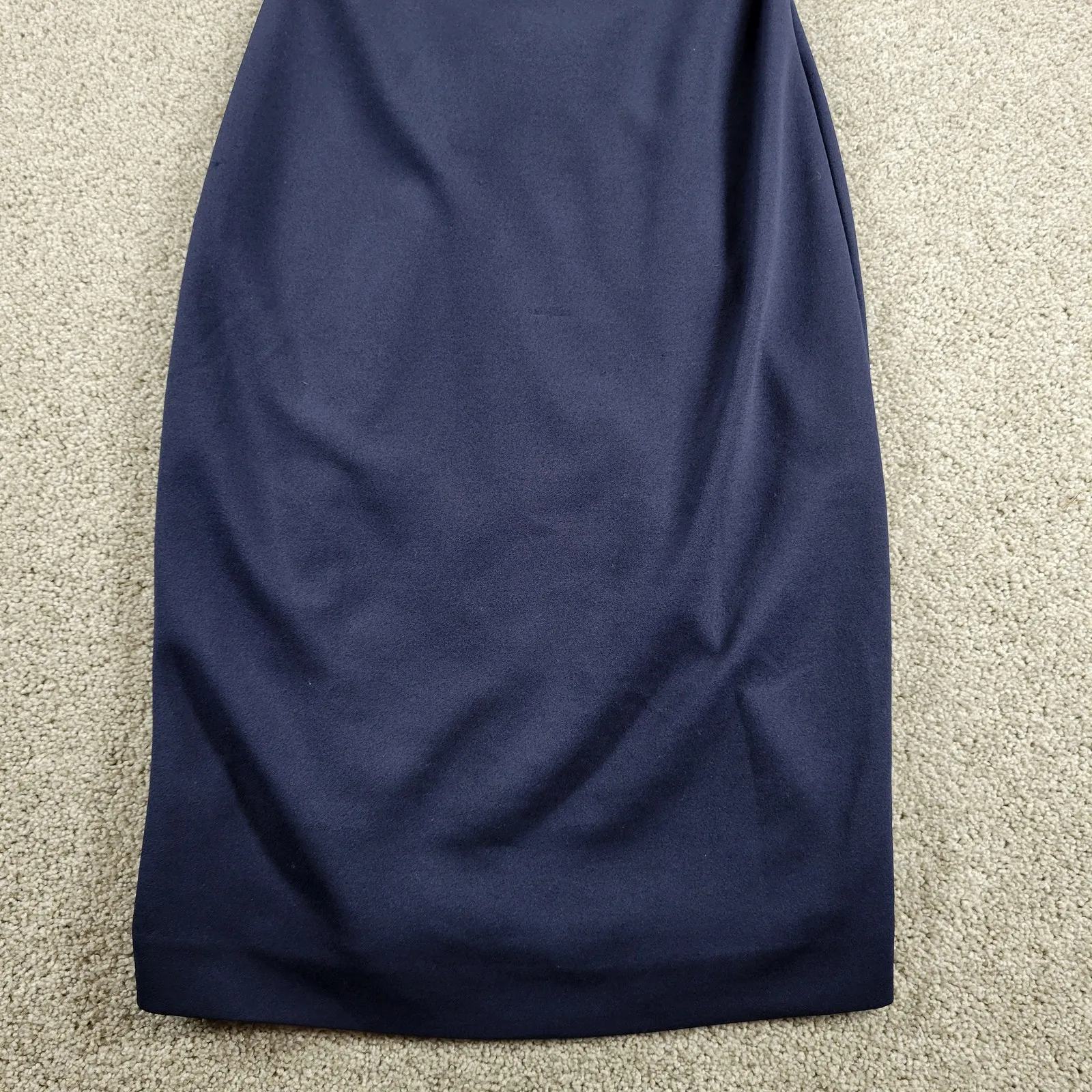 RACHEL Rachel Roy‎ Womens Jolie Dress 0 Navy Cold Shoulder Frill Ruffle Sheath Blue Size 00 - Image 14