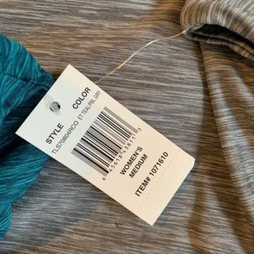 32 Degree Shirt Set Teal Gray Heathered - Image 7