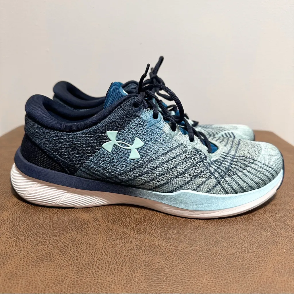 UNDER ARMOUR Threadborne Push Cross-Training Sneaker Midnight Navy Blue sz 8.5 - Image 6