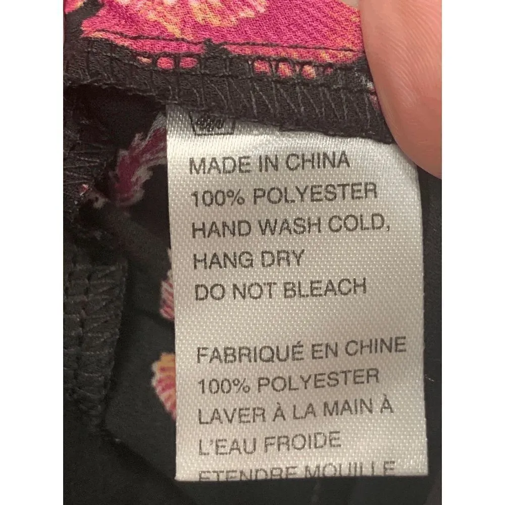 Paper Crane  Floral Halter Top Size Small - Image 9