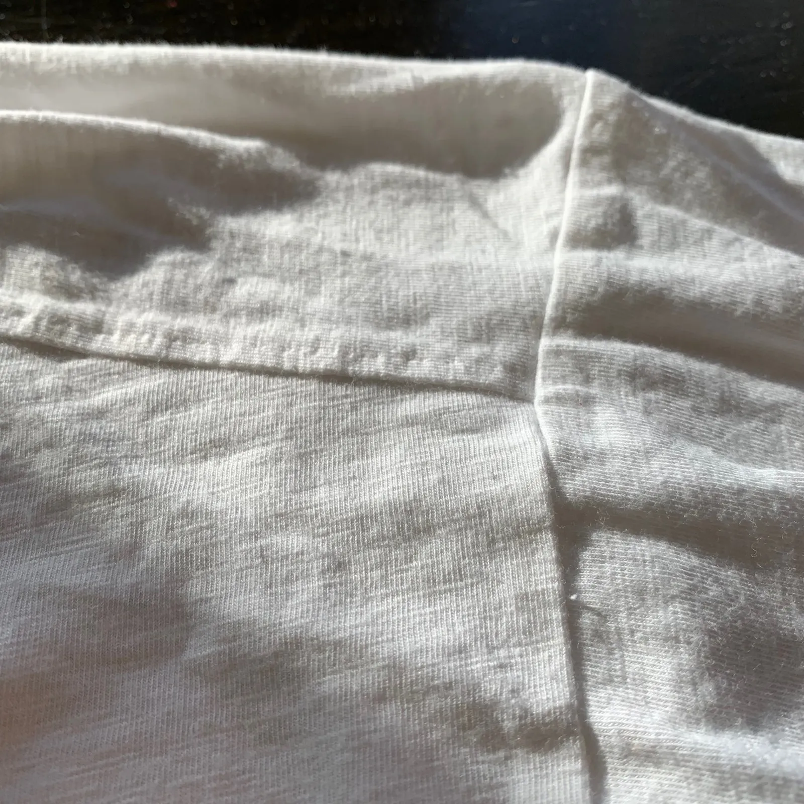 J.Jill Women's 3X White V Neck Short Sleeve‎ Casual Everyday T Shirt READ - Image 7