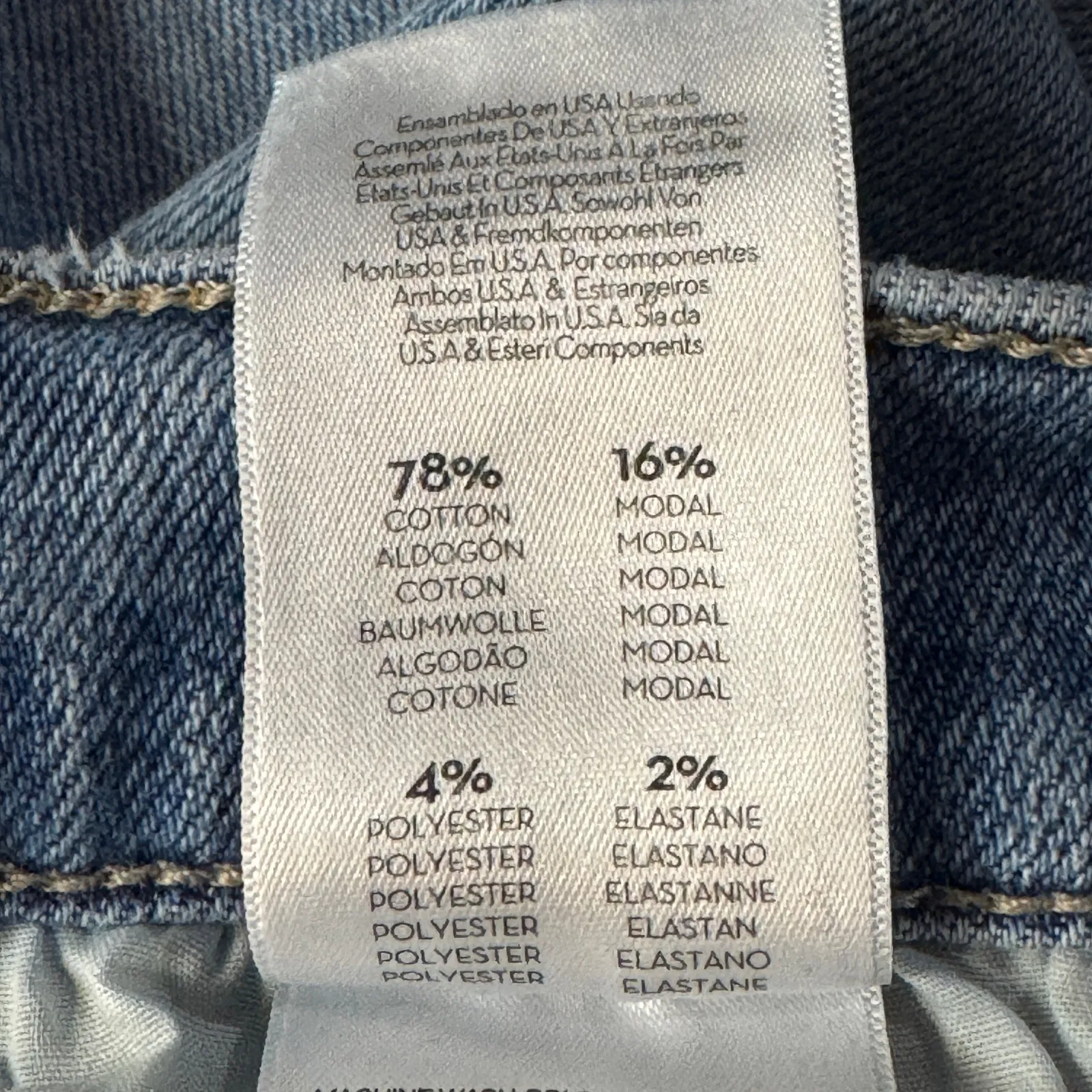 Mother SZ 28 The Swooner Rascal Ankle Jeans Let’s Trip Zip - Image 12