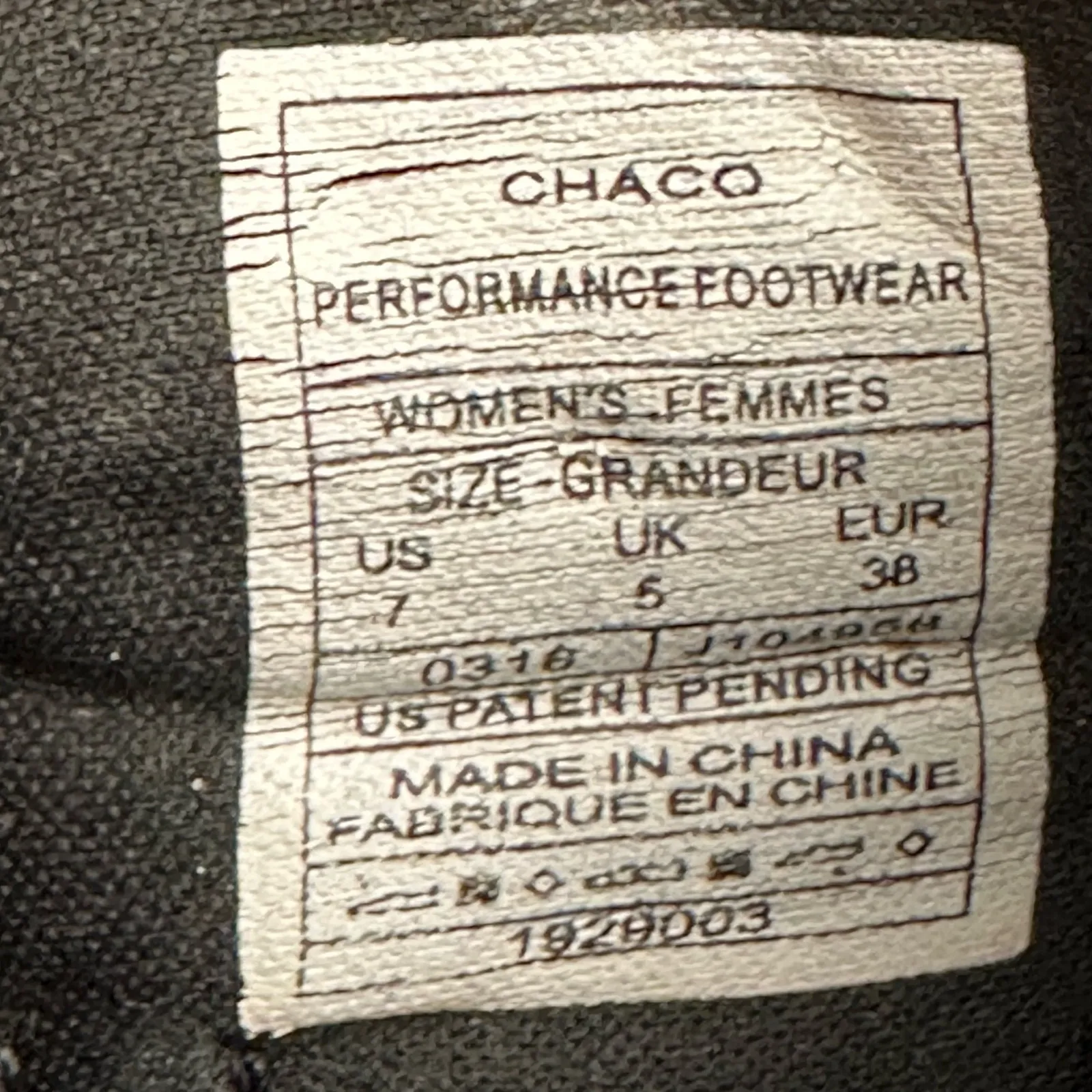 Chaco Outcross Evo Black Gray Water Shoes Size 7 Slip On Hiking Outdoor Athletic - Image 10