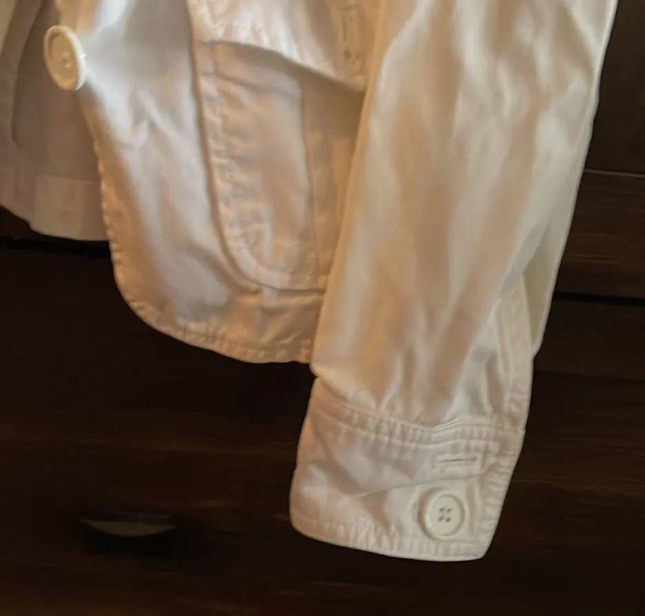 Gap white cotton blazer​ - Image 11