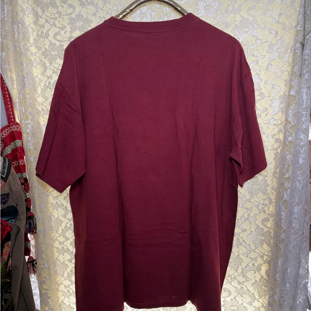 Grateful Dead Liquid Blue unisex Burgundy Tour Alumni Tee XL like new - Image 4