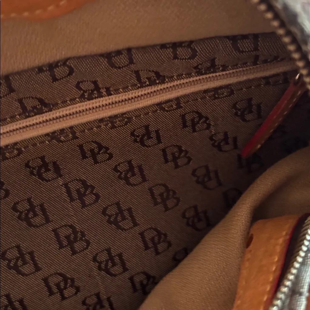 Vintage Dooney & Bourke Monogrammed Handbag - Image 10