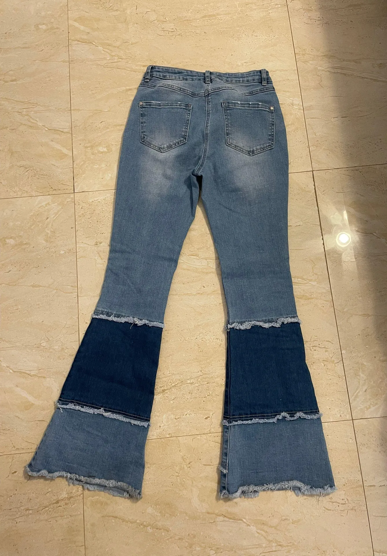 Flare Jean Denim Blue Size 24 - Image 3