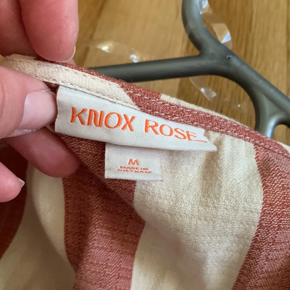 Knox Rose High-low wrap linen dress - Image 2