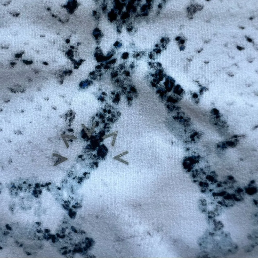 Varley Pacific Tights Python Snakeskin Print White Active Leggings XS 25” - Image 9