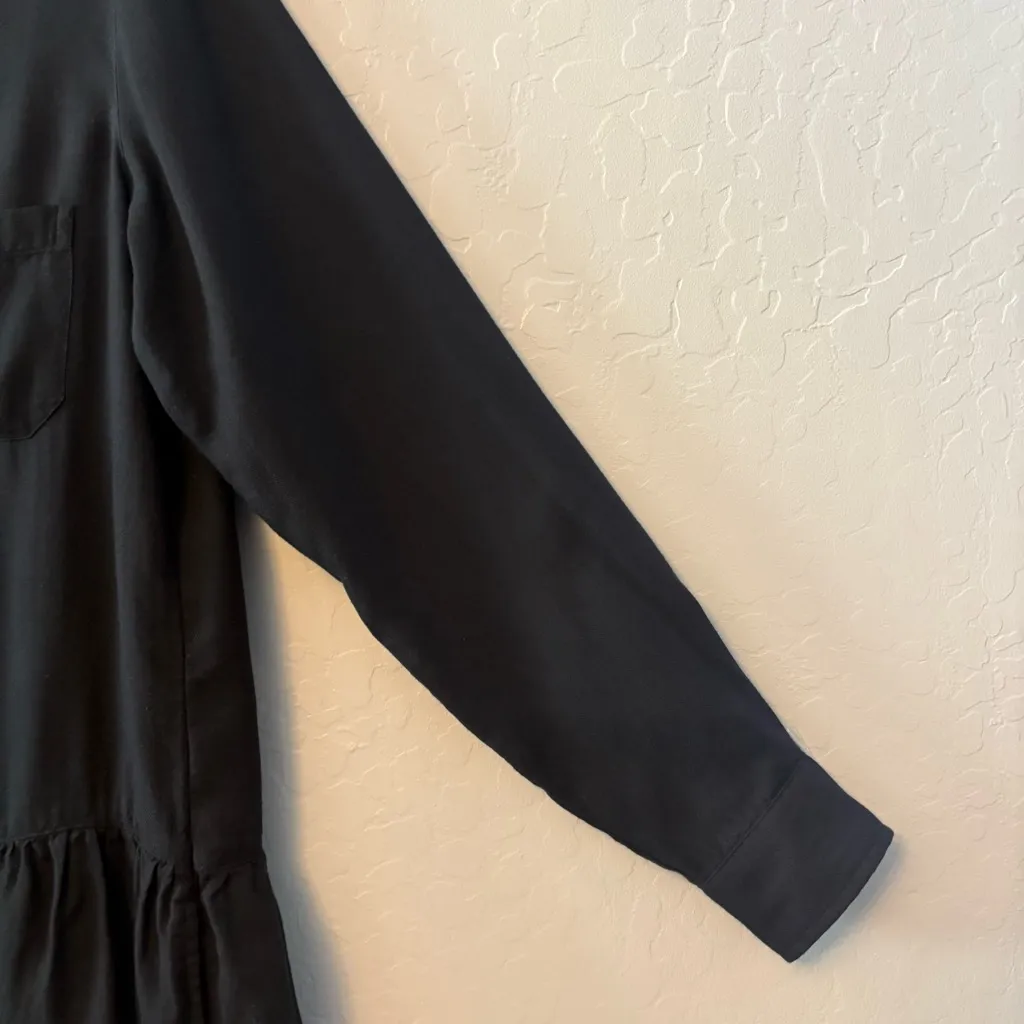 Frank & Eileen Grayson the Changemaker dress in black liquid lyocell size 01 XS - Image 15