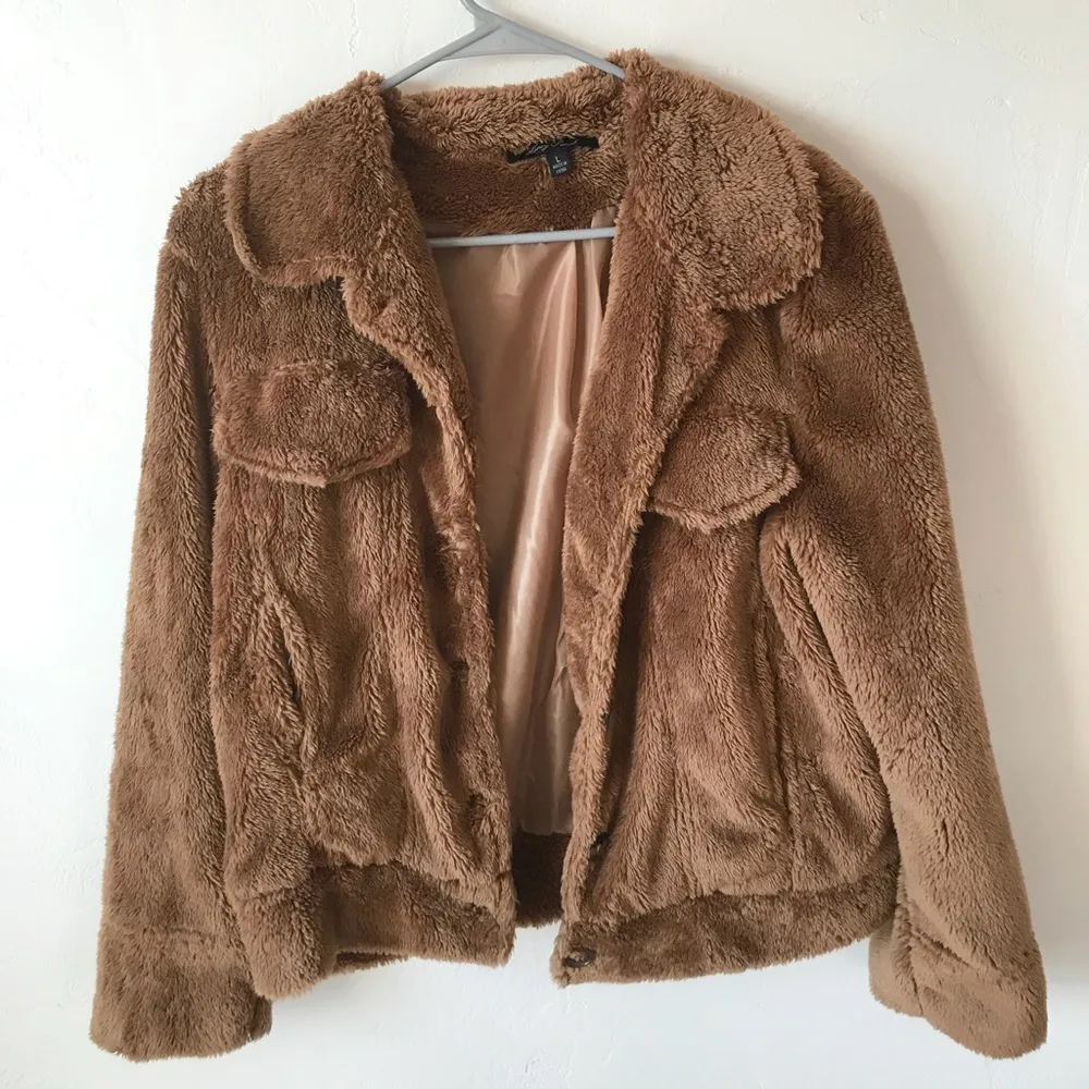 Pacsun Honey Punch Faux Fur Jacket - Image 2