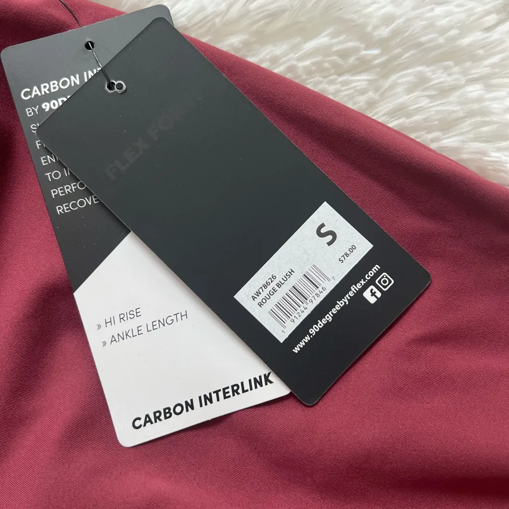 90 Degrees by Reflex 90 Degree By Reflex Interlink Leggings Size Small - Image 6