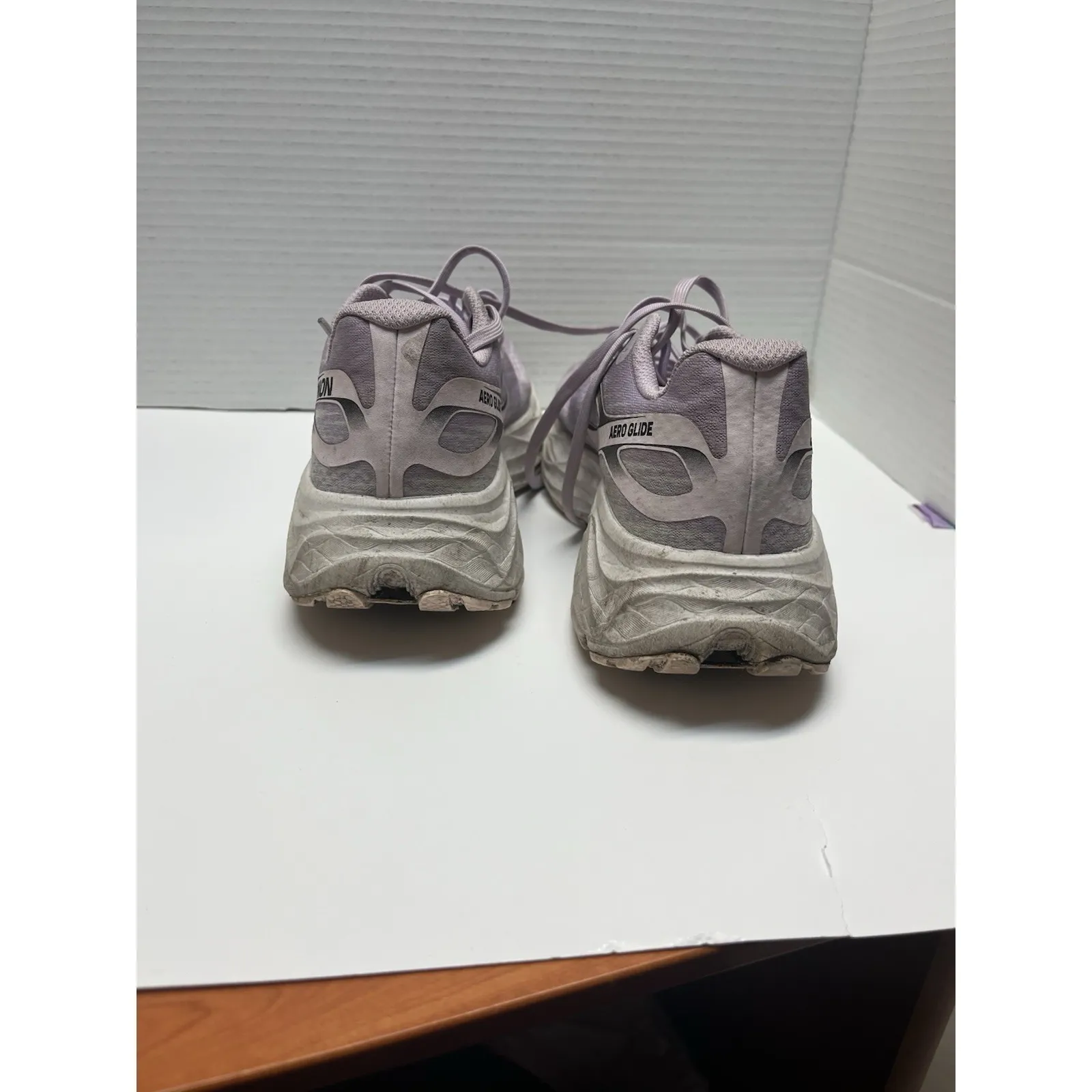 Salomon Aero Glide Running Shoes Purple Women's US 8 | 472112 Lavender Lilac - Image 4