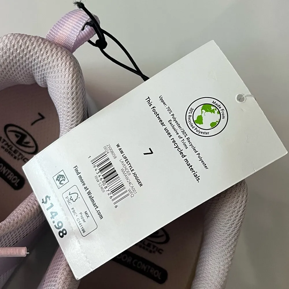 Athletic Works • NWT Pastel Purple Athletic Sneakers - Image 4