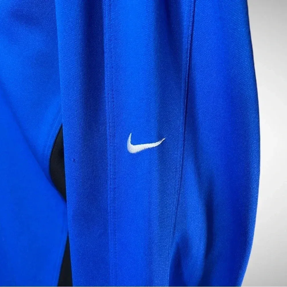 NIKE GOLF Dri-Fit 1/4 Zip Pullover Women's Blue and Black Small‎ | EUC - Image 3