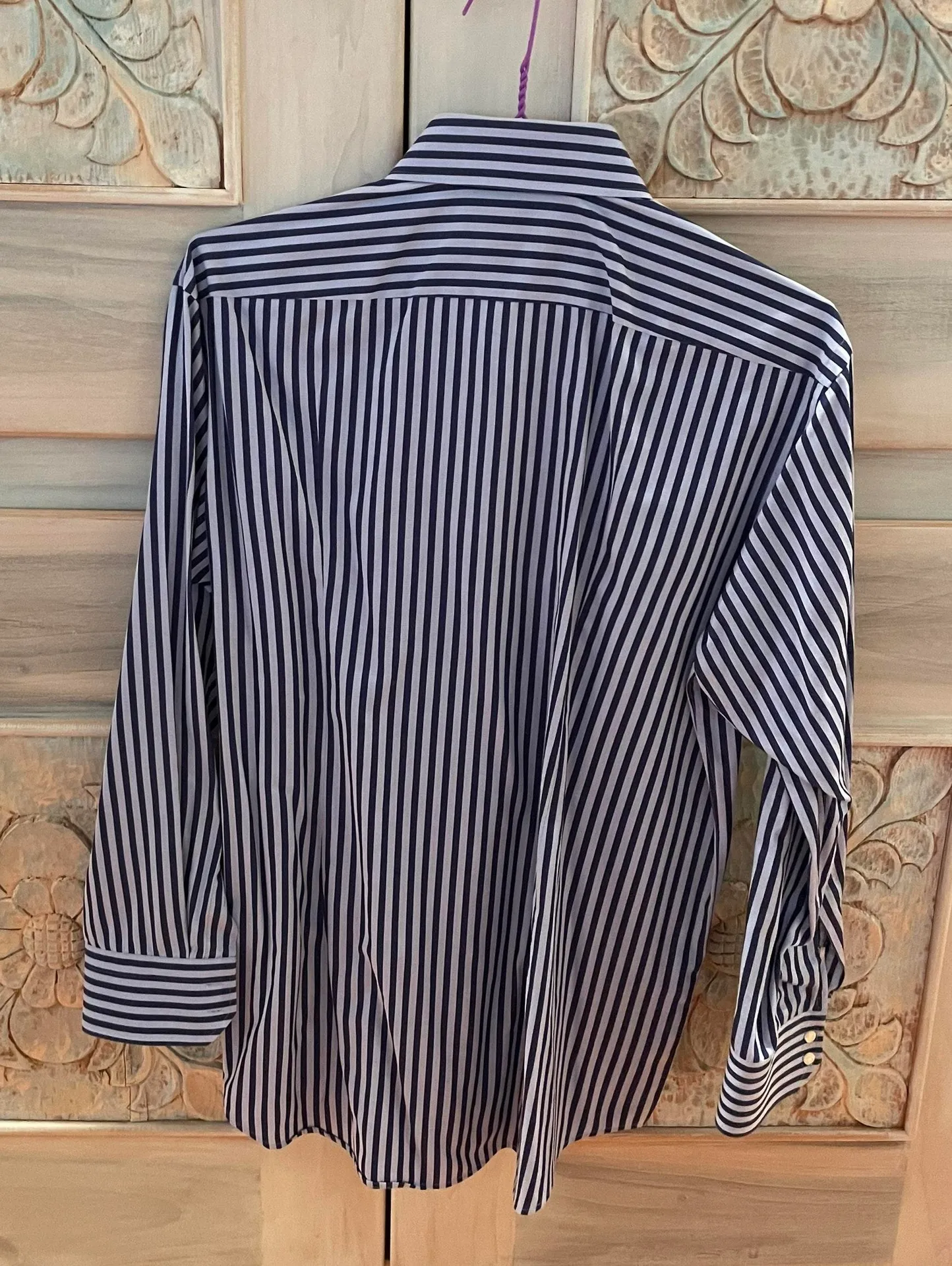 Blue Striped Button Down Longsleeve - Image 2