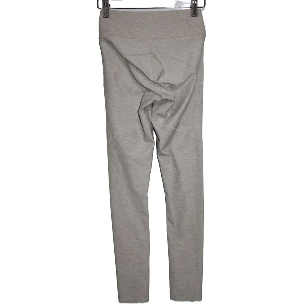 Womens Outdoor Voices 7/8 Leggings 294768 Heather Oatmeal Crop Leggings Size XS - Image 2