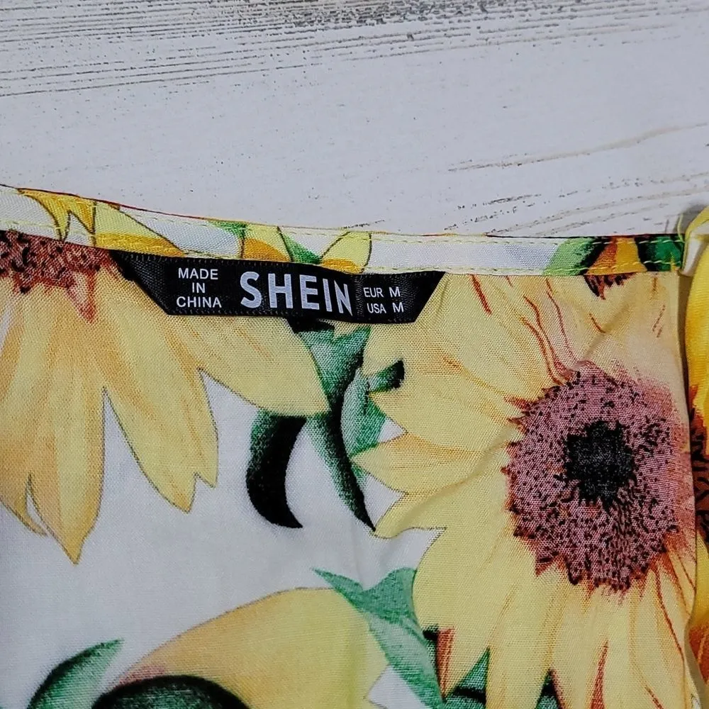 SHEIN | Sunflower Romper | Size: M - Image 4