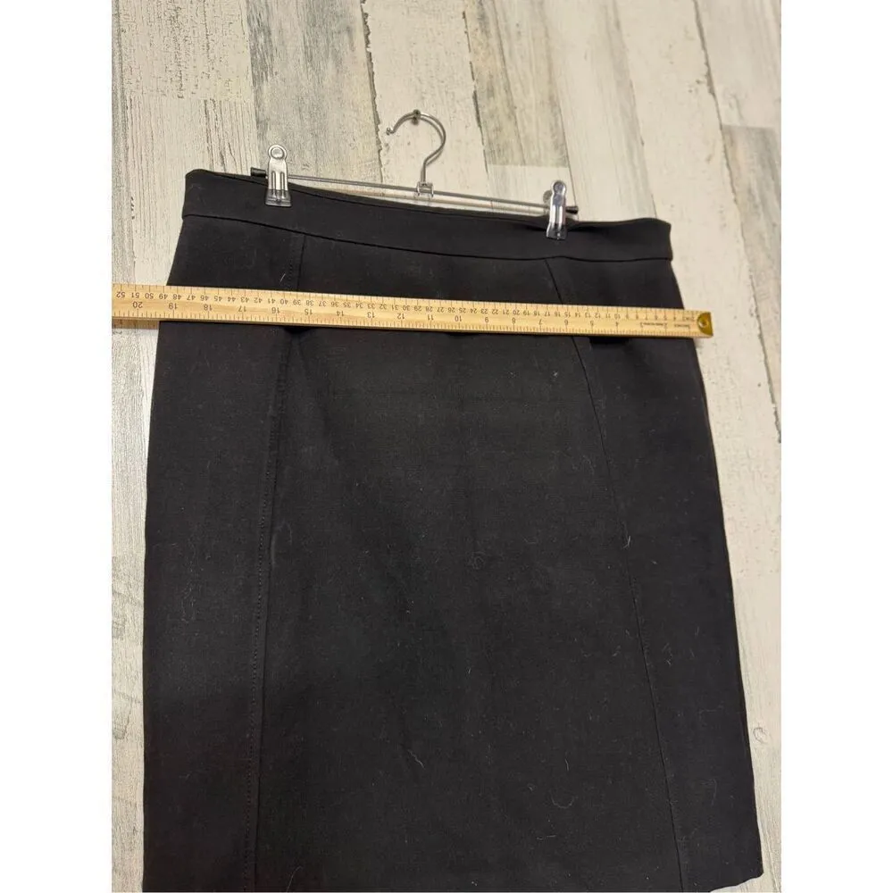 Halogen black midi skirt - Image 7