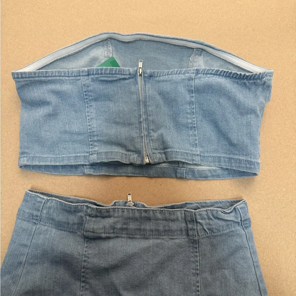 SheIn  Denim Matching Set - Image 2