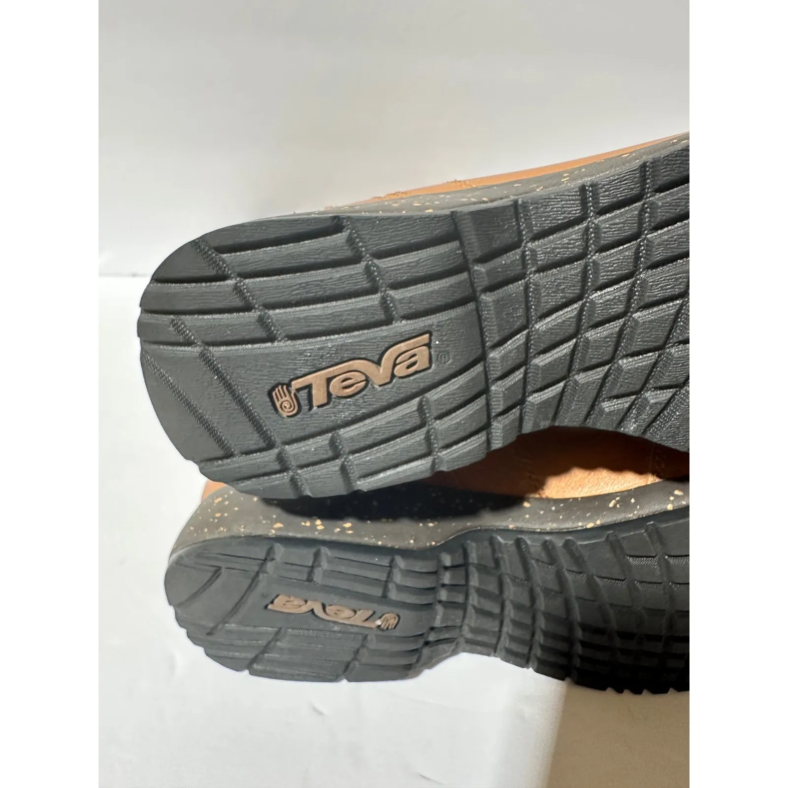 Teva Capistrano Cigar Waterproof Leather Side Zip Boots Womens Size 6.5 Brown - Image 10