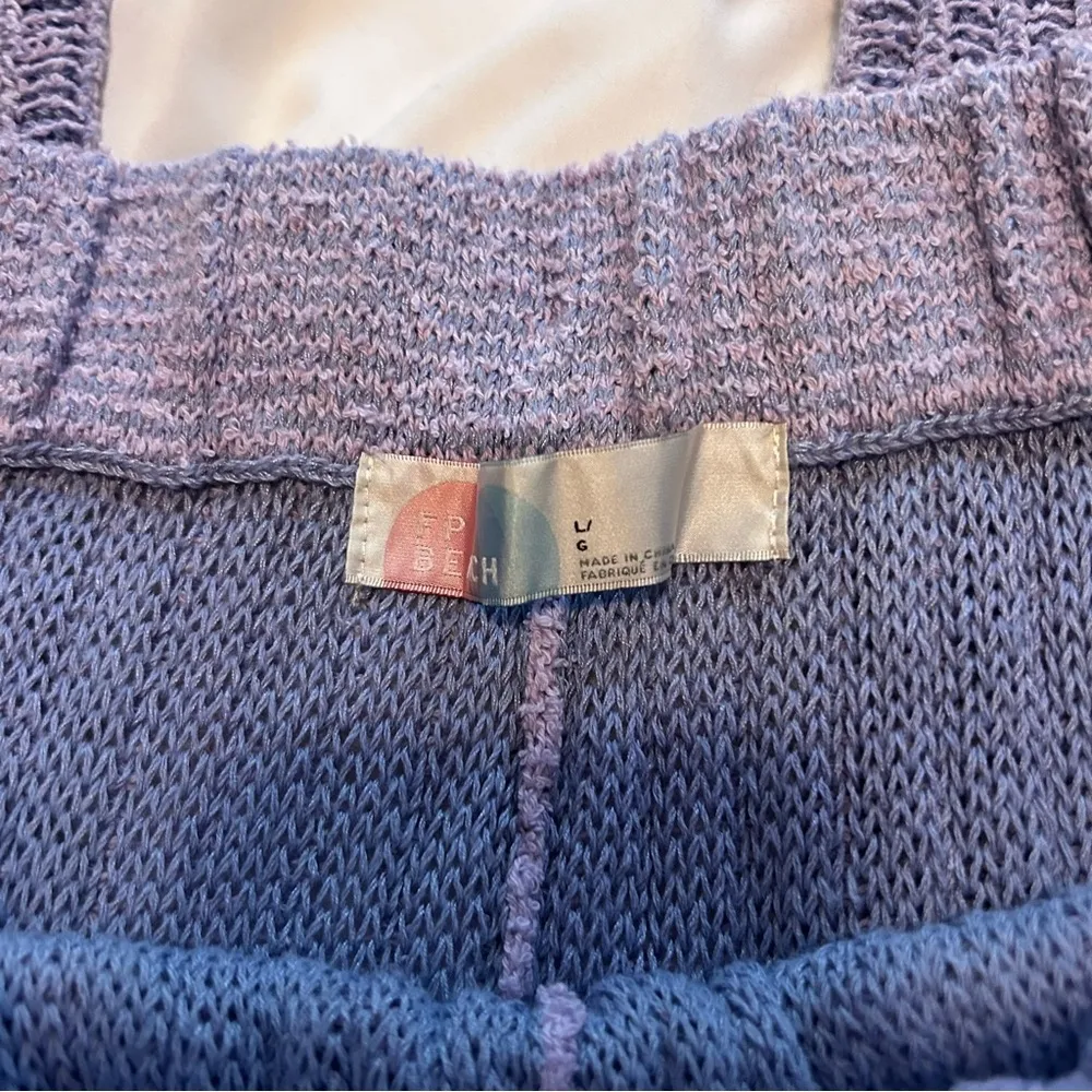 Free People Veronica Sweater Pants in Lavender Field Combo - Image 6