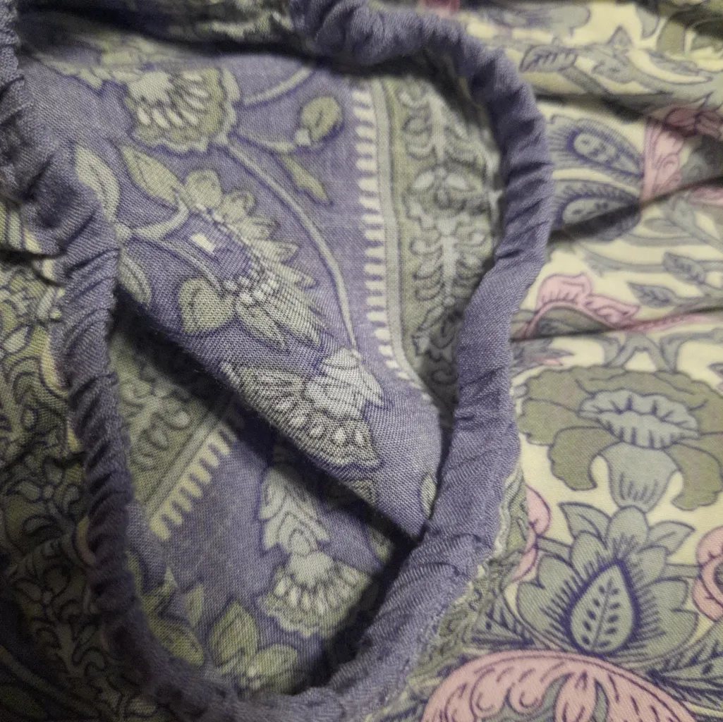 Artisan NY Floral Blouse Size Large - Image 6