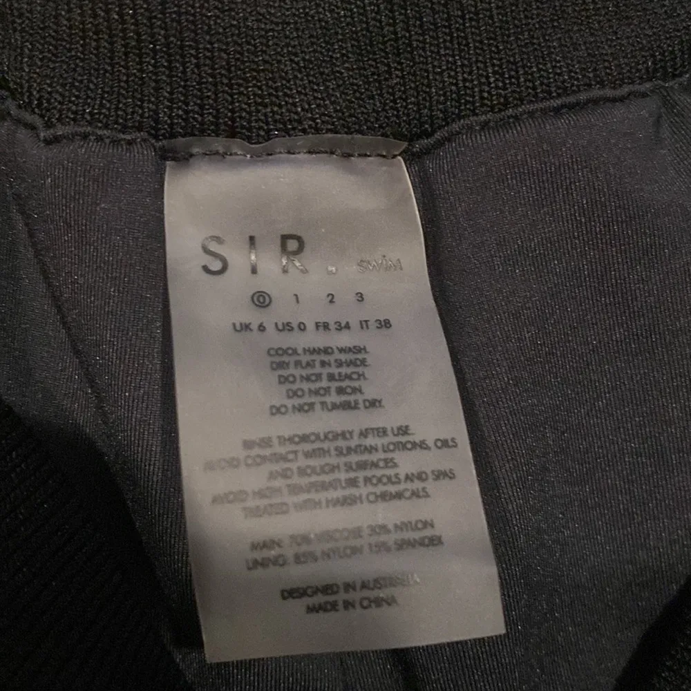 Sir black high waisted bikini bottoms Size 0 - Image 6