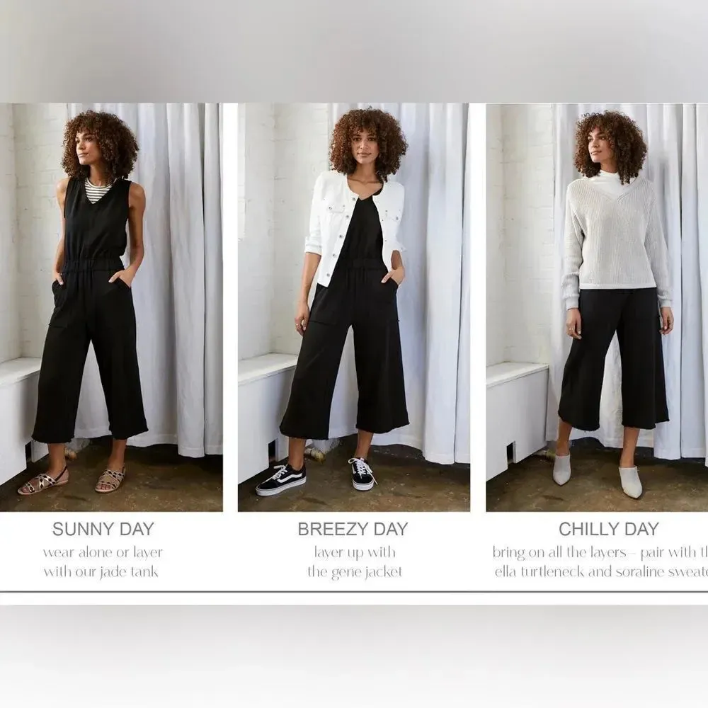 Grey State Sienna Jumpsuit size 0 Black - Image 14