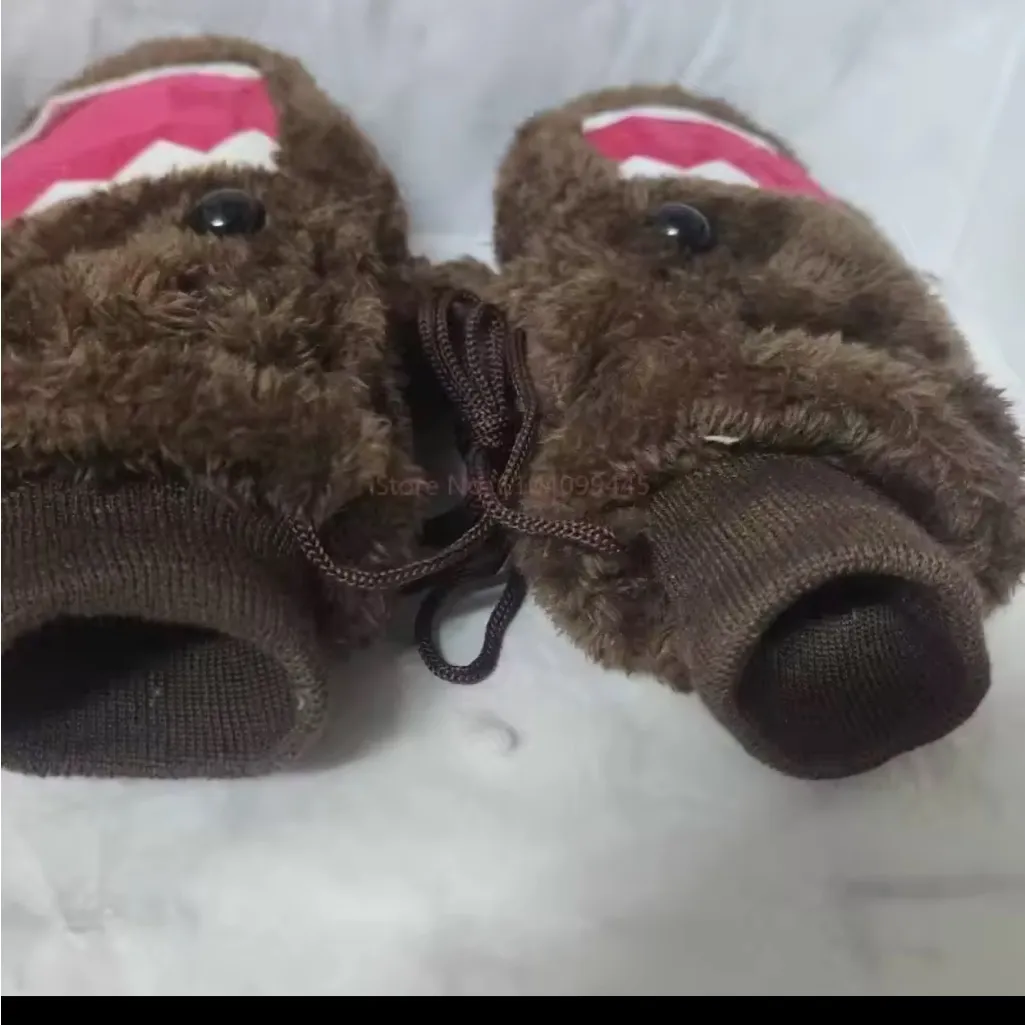 Brown Furry Monster Mittens - Image 6