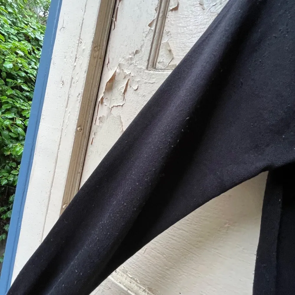 Vintage 80s Black Lucas film Star Wars darth vader crew neck oversize sweater S - Image 7