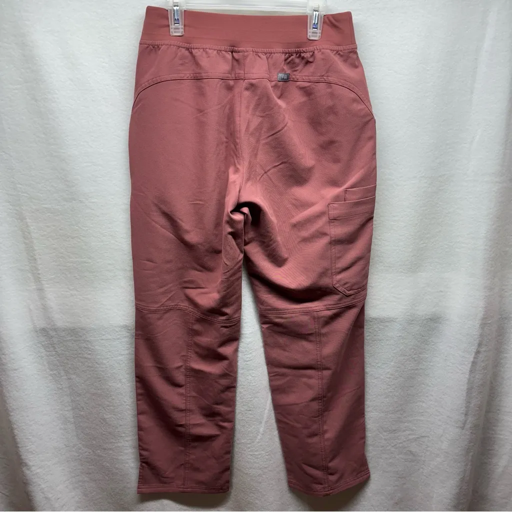 Figs‎ Women's Track Pants in Dusty Rose - Image 7