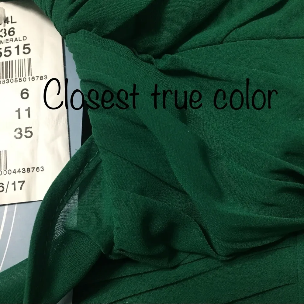 Emerald Green Long Gown 6 - Image 8